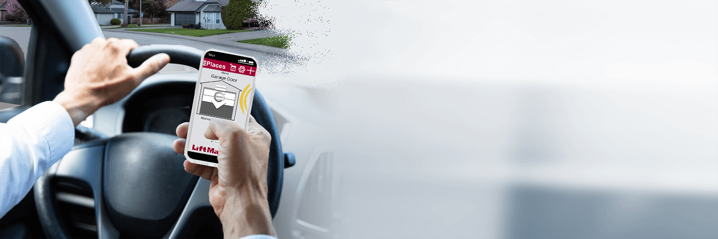 LiftMaster Opener Using Cell Phone