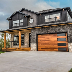 Planks Overhead Garage Door