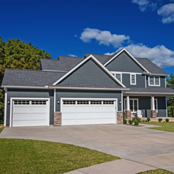 Recessed Panel Overhead Garage Door