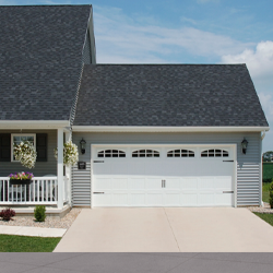 Stamped Carriage House Overhead Garage Door
