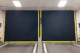 High Speed Parking Garage Door