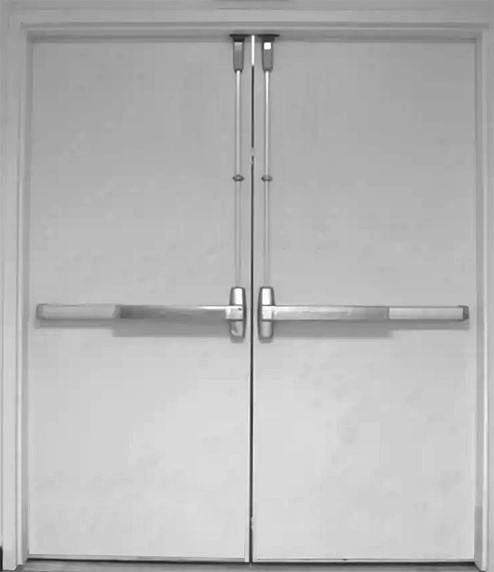 Hollow Steel Double Door
