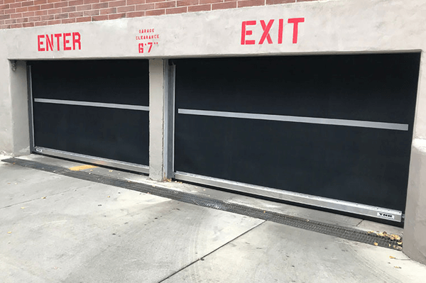 Parkade Door
